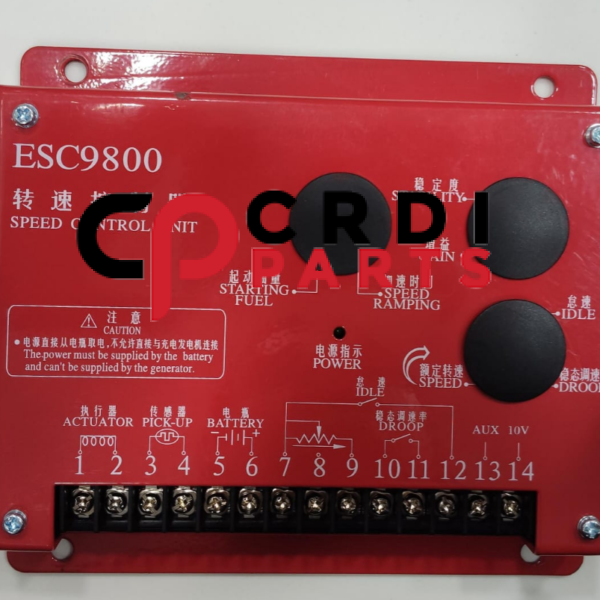 Speed Control Unit Diesel Generator ESC9800 For 12V24V Sensor Electromagnetic Actuator